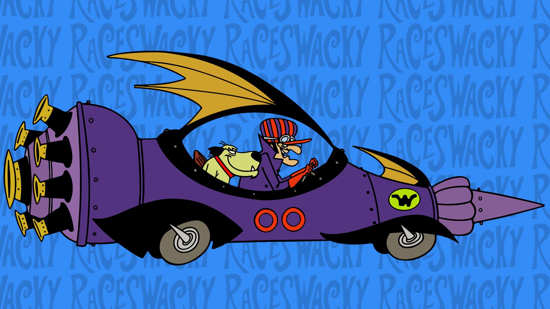 Illustration of Wacky Races