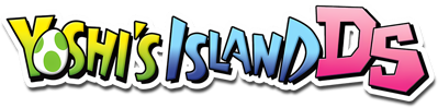 Yoshi's Island DS - Clear Logo (World) - 1200x298