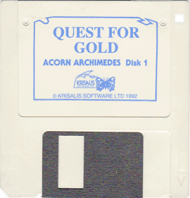 Quest for Gold - Cart - Front (United Kingdom) - 1058x1101