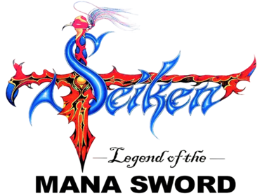 Legend of the Mana Sword - Clear Logo (United States) - 1080x812