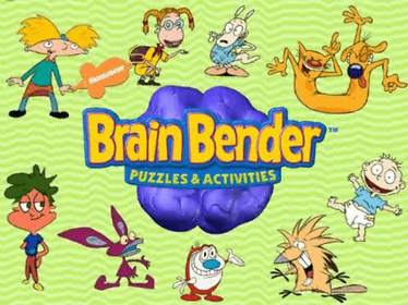 Nickelodeon Brain Bender: Puzzles & Activities - Screenshot - Game Title (North America) - 480x360