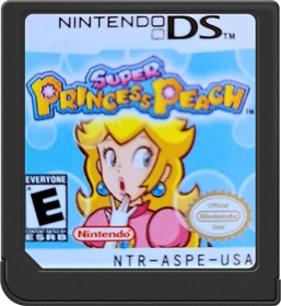 Super Princess Peach - Cart - Front (North America) - 517x564