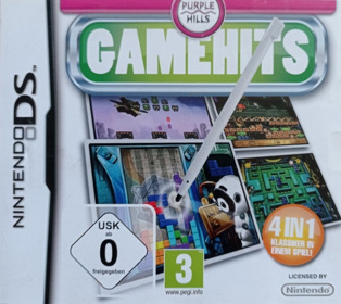 Game Hits! 4 Games in 1 - Box - Front (Germany) - 1077x961