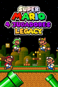 Super Mario 4 Jugadores - Box - Front (World) - 600x900