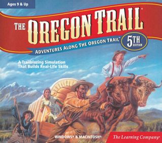 The Oregon Trail 5th Edition: Adventures Along the Oregon Trail - Box - Front (North America) - 910x800