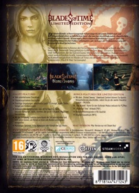 Blades of Time - Box - Back (Germany) - 1075x1493