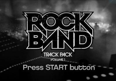 Rock Band: Track Pack: Volume 1 - Screenshot - Game Title (North America) - 640x448