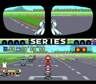 Bike Daisuki! Hashiriya Tamashii: Rider's Spirits - Screenshot - Gameplay (World) - 256x224