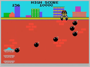 Kaboom! - Screenshot - Gameplay (World) - 256x192