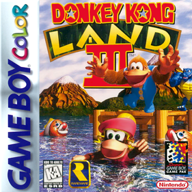 Donkey Kong GB: Dinky Kong & Dixie Kong - Fanart - Box - Front (North America) - 512x512
