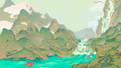 Illustration of Shanghai IV: Ryuumon Hiyaku