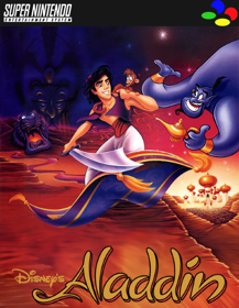 Disney's Aladdin - Fanart - Box - Front (North America) - 500x646