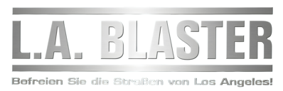 L.A. Blaster - Clear Logo (World) - 4000x1285