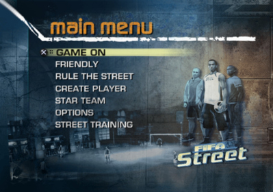 FIFA Street - Screenshot - Game Select (World) - 639x448