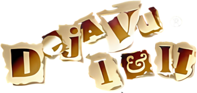 Déjà Vu I & II: The Casebooks of Ace Harding - Clear Logo (Japan) - 599x285