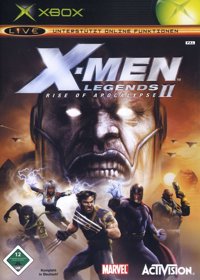 X-Men Legends II: Rise of Apocalypse - Box - Front (Germany) - 600x839