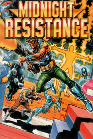 Midnight Resistance - Fanart - Box - Front (World) - 1800x2700