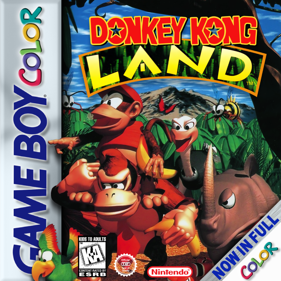 Donkey Kong Land: New Colors Mode - Fanart - Box - Front (North America) - 800x800