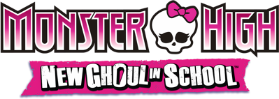 Monster High: New Ghoul in School - Clear Logo (World) - 3356x1194