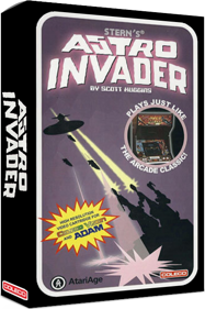 Astro Invader - Box - 3D (World) - 439x659