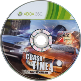 Crash Time 4: The Syndicate - Disc (Europe) - 789x786
