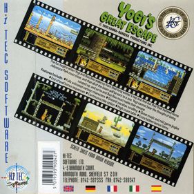 Yogi's Great Escape - Box - Back (Europe) - 800x800
