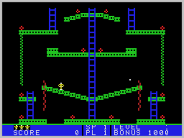 Jumpman Junior - Screenshot - Gameplay (World) - 256x192
