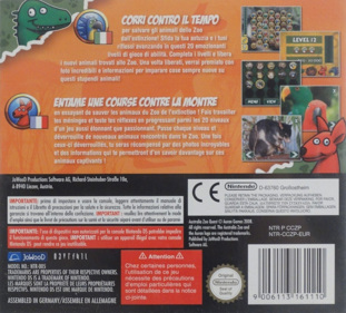 Zoo Quest: Puzzle Fun! - Box - Back (Europe) - 1169x1056