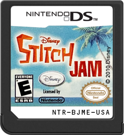 Disney: Stitch Jam - Cart - Front (North America) - 517x564