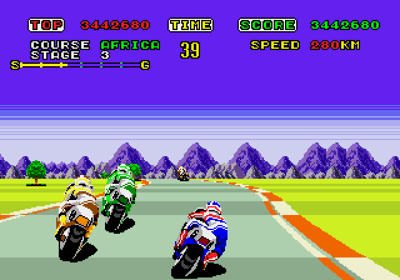 Super Hang-On - Screenshot - Gameplay (World) - 640x448