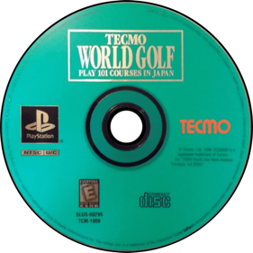 Tecmo World Golf - Disc (North America) - 700x700
