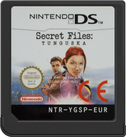 Secret Files: Tunguska - Cart - Front (Europe) - 517x564