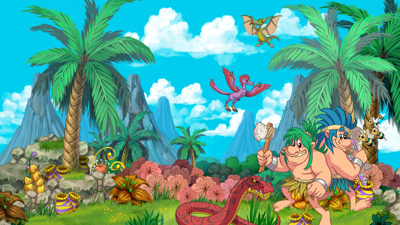 New Joe & Mac: Caveman Ninja - Fanart - Background (World) - 3840x2160
