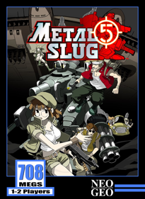 Metal Slug 5 - Fanart - Box - Front (World) - 788x1080