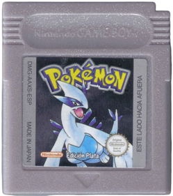 Pokémon Silver Version - Cart - Front (Spain) - 710x800