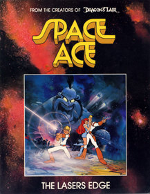 Space Ace - Advertisement Flyer - Front (North America) - 850x1099