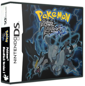 Pokémon Blaze Black 2 - Box - 3D (United States) - 587x598