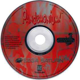 Pandemonium! - Disc (North America) - 1000x1000