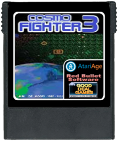 Cosmo Fighter 3 - Fanart - Cart - Front (World) - 590x700