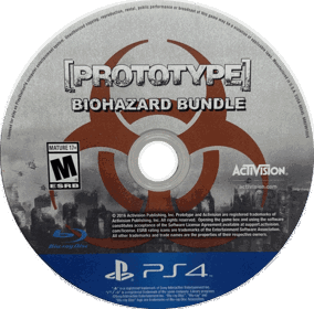 Prototype: Biohazard Bundle - Disc (North America) - 1305x1288