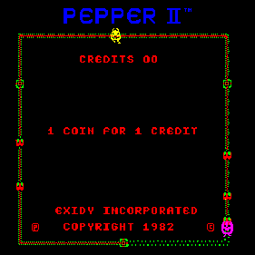 Pepper II - Screenshot - Game Title (World) - 256x256
