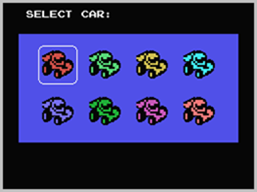 Burn Rubber - Screenshot - Game Select (World) - 256x192
