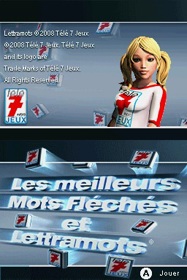 Télé 7 Jeux Inédits: Mots Fléchés - Screenshot - Game Title (France) - 256x384