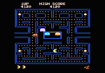 Pac-Man Arcade - Screenshot - Gameplay (World) - 320x224