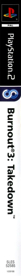 Burnout 3: Takedown - Box - Spine (France) - 78x1024