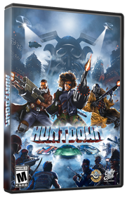 Huntdown - Box - 3D (World) - 567x878