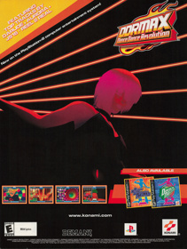 DDRMAX: Dance Dance Revolution - Advertisement Flyer - Front (United States) - 1658x2200