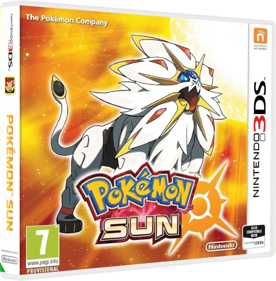 Pokémon Sun - Box - 3D (Europe) - 841x856