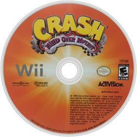 Crash: Mind Over Mutant - Disc (North America) - 1280x1280