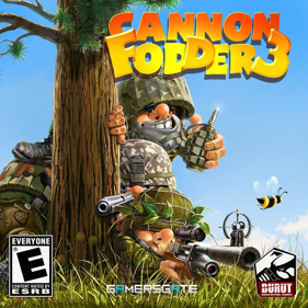 Cannon Fodder 3 - Fanart - Cart - Front (Russia) - 1026x1026
